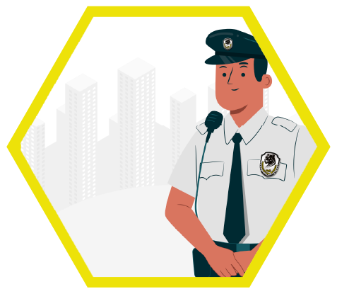 Seguridad por sector residencial - icon